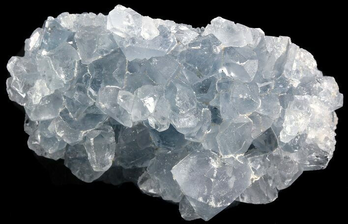 Sky Blue Celestine (Celestite) Crystal Cluster - Madagascar #54825